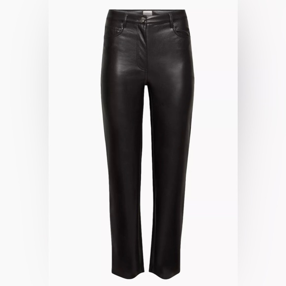 Pants - WILFRED/ARITZIA - Melina Pants - vegan leather - NEW WITH TAGS